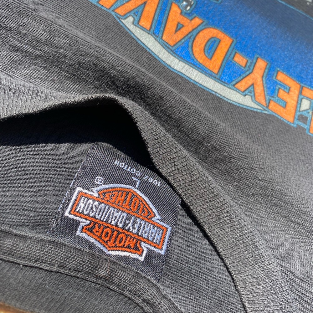 Vintage “FATBOY” Harley Davidson tee - Picture 2 of 3